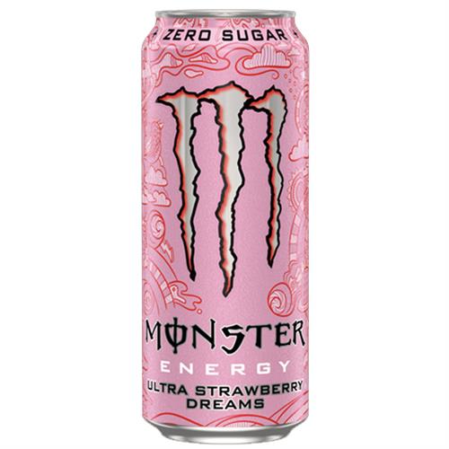 Monster Energy - Ultra Strawberry Dreams - Zero Sugar - 500ml