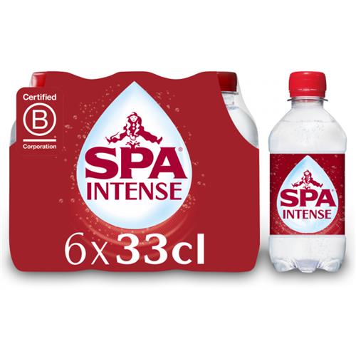 Spa Intense 6 x 33cl – Bruisend Natuurlijk Mineraalwater