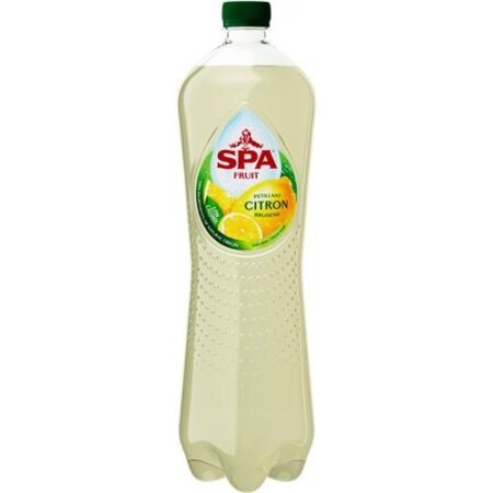 Spa Fruit Citroen - Limonade - Citroensmaak - Bruisend - 1,25L - PET Fles