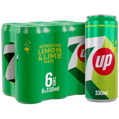 7UP Original - Lemon & Lime 6 x 33cl