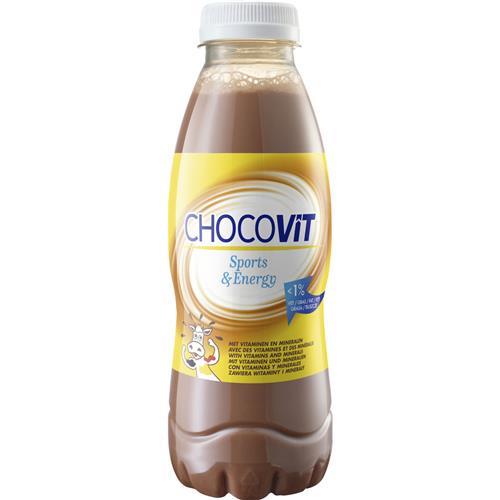 Chocovit 500ml – PET – Magere Chocomelk
