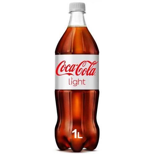 Coca Cola Light 1L PET-Fles - Afbeelding 2
