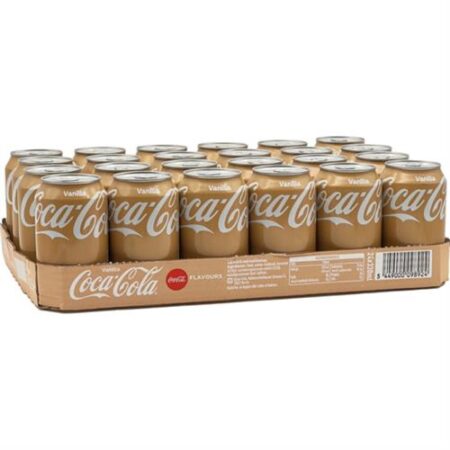 Coca Cola Vanilla DK 24 x 33cl Blikjes