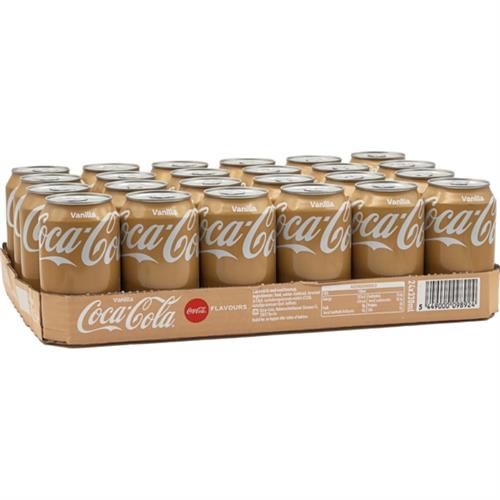 Coca Cola Vanilla DK 24 x 33cl Blikjes