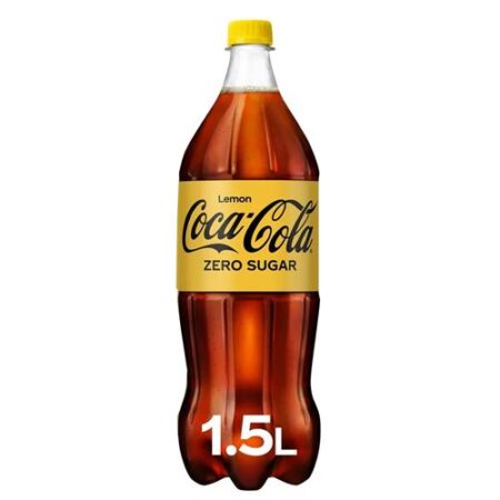 Coca Cola Zero Lemon 1,5L – PET Fles – Met Citroensmaak