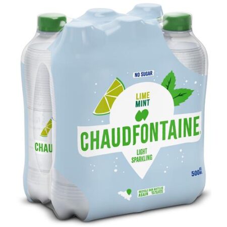 Chaudfontaine Lime & Mint - 6 x 500ml
