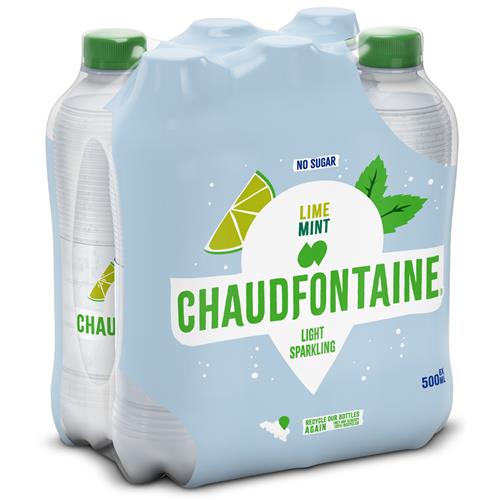 Chaudfontaine Lime & Mint - 6 x 500ml