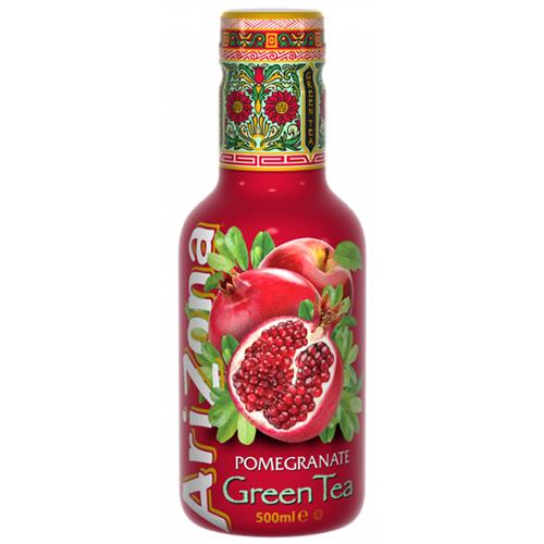 Arizona Pomegranate 500ml – Verfrissende granaatappel ijsthee in iconische fles - Afbeelding 2
