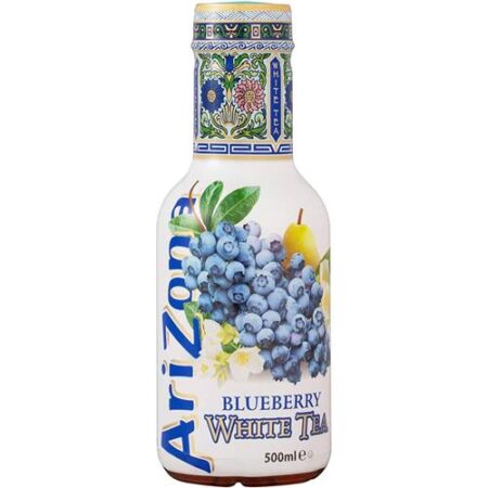 Arizona Blueberry White Tea 500ml – Verfrissende Witte Thee met Bosbessensmaak