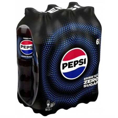 Pepsi Zero Sugar  6 x 1,5L PET Flessen - 6-pack