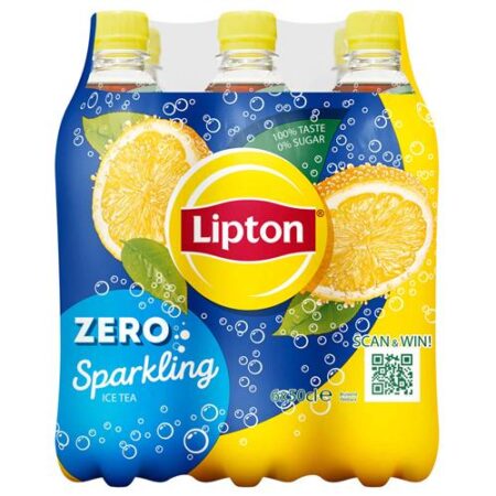 Lipton Ice Tea Zero 6x50cl - Suikervrije Verfrissende IJsthee