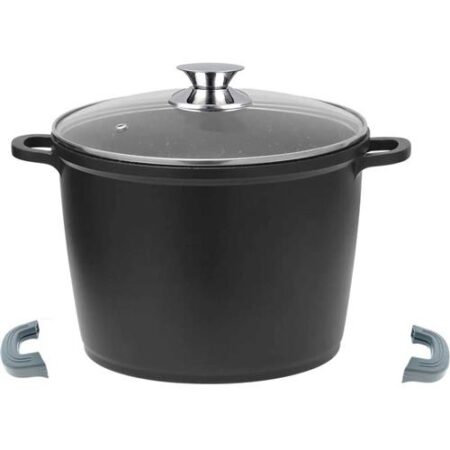 Cheffinger Soeppan - Diepe Braadpan 28cm Zwart