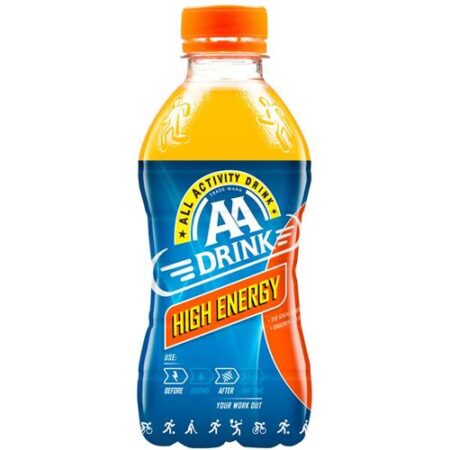 AA Drink High Energy 330ml - PET Fles – Voor & Na Sport