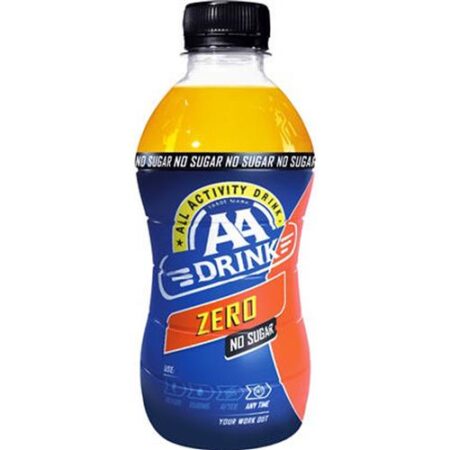 AA Drink Hydration Zero Sugar 330ml – PET Fles – Voor & Na Sport – Hypotone Samenstelling