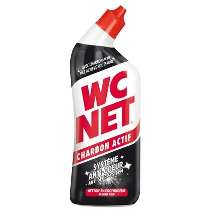 WC Net Toiletreiniger Charbon Actif Anti-Geur Systeem 750ml