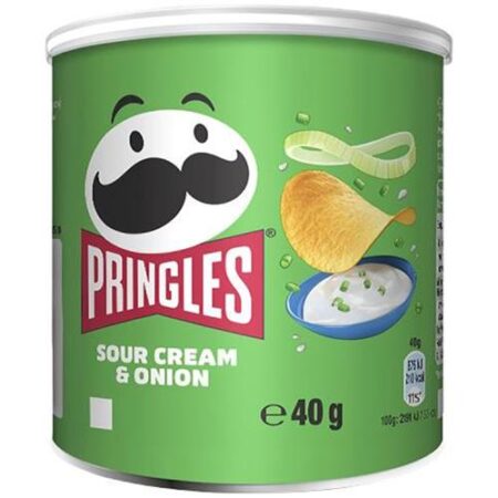 Pringles Chips "Sour Cream & Onion" 40gr