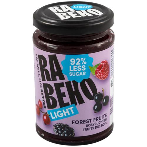Rabeko Confituur Light 235g 4 vruchten