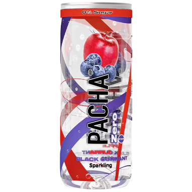 Pacha Drink zero 250ml - apple & black currant