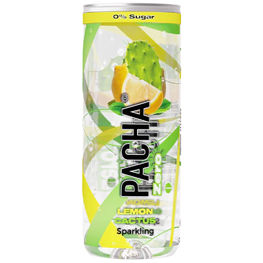 Pacha Drink zero 250ml - lemon & cactus