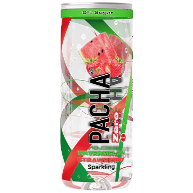 Pacha Drink zero 250ml - watermelon & strawberry