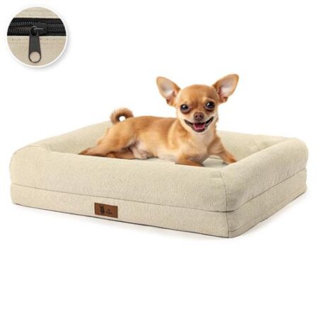 Pet Perfect Orthopedische Hondenmand Wit - M