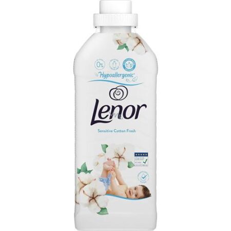 Lenor Wasverzachter Sensitive Cotton Fresh 810ml 32 Wasb.