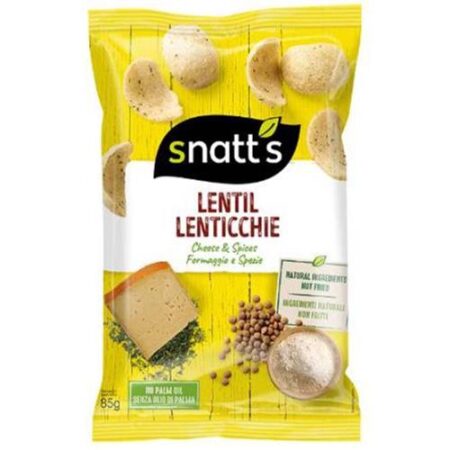 Snatt's Lentil Lenticchie Cheese & Spices 85g