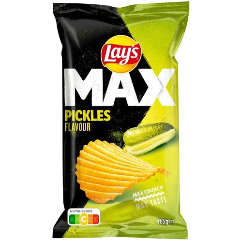 Lays Max Crunch Chips Pickles 185g