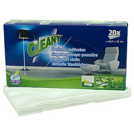 Cleany Statische Vloerdoekjes 20st - 49.5x26cm