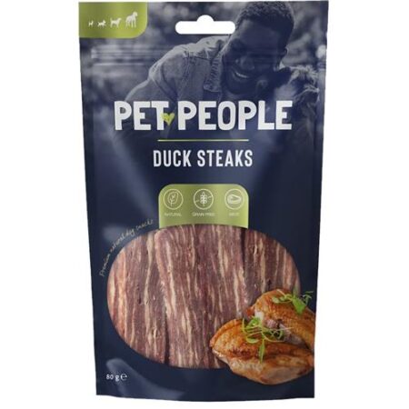 Pet People Duck Steaks 80g