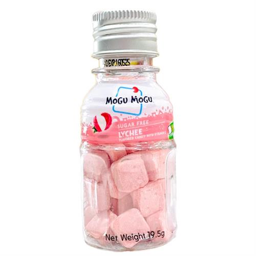 Mogu Mogu Muntjes Suikervrij 19.5g - lychee