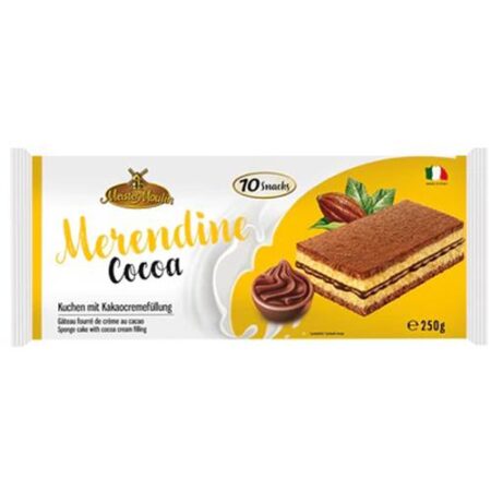 Meister Moulin Cakes Met Cacaovulling 250g - Apart Verpakt - 10 Stuks