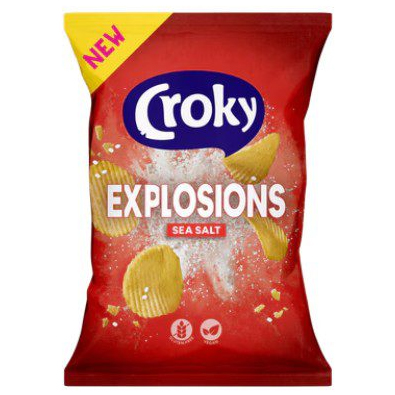 Croky Explosions 40g Sea Salt