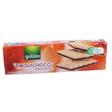 Gullón Chocolade Wafels 150g - Lekkere Knapperige Koekjes - BarquiChoco