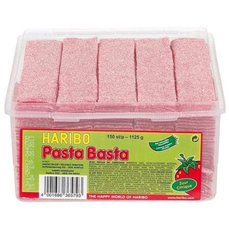 Haribo Pasta Basta Fizz Red 150st/1125g