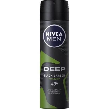 Nivea Men Deep Black Carbon deodorant spray 150 ml