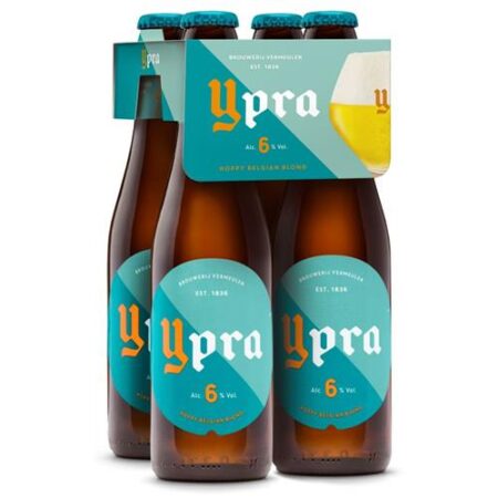 Ypra hoppy blond 6° 4 x 33cl