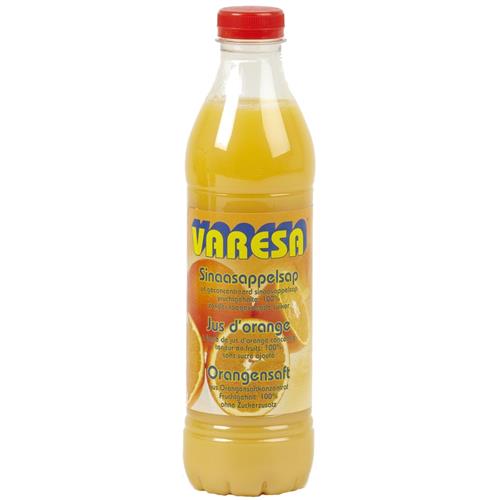Varesa Sinaasappelsap 1L – PET Fles – 100% Puur Sap