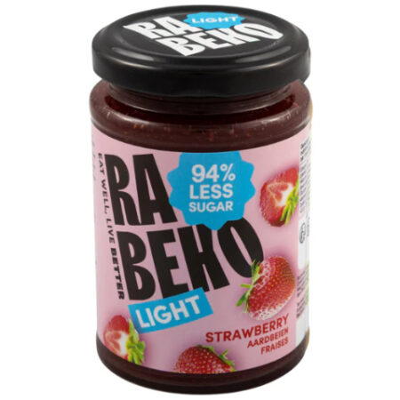 Rabeko light confituur aardbei 235 g