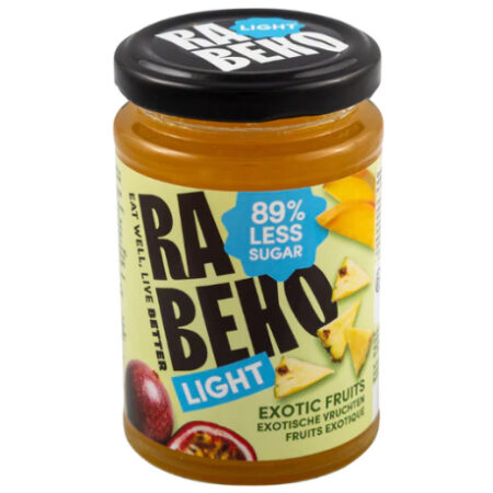 Rabeko confituur light exotische vruchten 235g