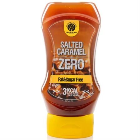 Rabeko Zero Saus Salted Caramel 350 ml fles
