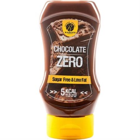 Rabeko Zero Saus Chocolade 350 ml fles