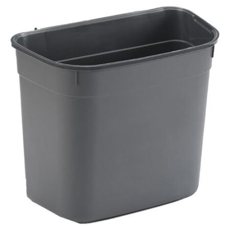 Dunya vuilnisemmer voor kastdeur grijs kunststof