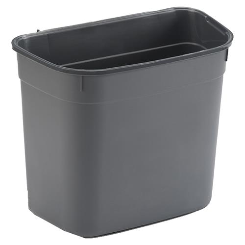 Dunya vuilnisemmer voor kastdeur grijs kunststof