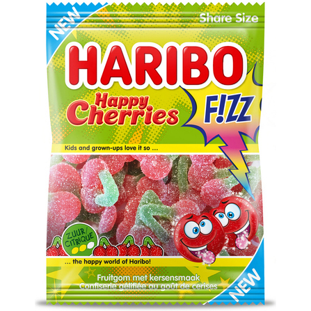 Haribo Happy Cherries Fizz 200g