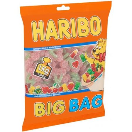 Haribo Snoepjes Happy Cherries Fizz 1kg