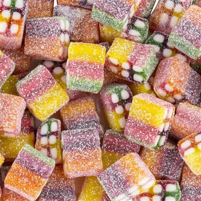 Haribo Snoepjes Rainbow Pixel 1kg - Fruitgomsnoepjes - Bulk Snoep