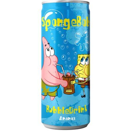 SpongeBob Ananas Drink 250ml – Fris & Fruitig