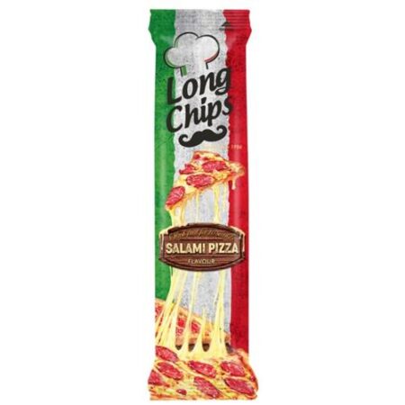 Long Chips Salami Pizza 75g - Mashed Potato Snack