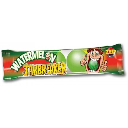 Jawbreaker Watermeloen 4 stuks | Zed Candy met kauwgomkern